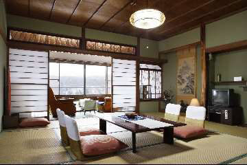 妙高温泉　妙高・山里の湯宿　香風館の客室の写真