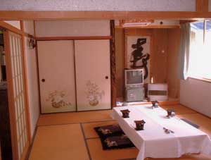 民宿　比婆山温泉の客室の写真