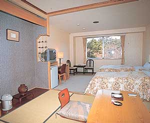 川湯温泉　名湯の森ホテル　きたふくろうの客室の写真