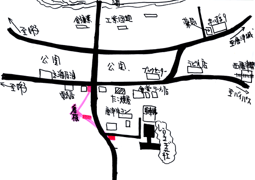 しらさぎ荘＜佐賀県＞への概略アクセスマップ