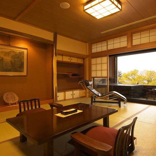 越後湯沢温泉　一望千里　御湯宿　中屋の客室の写真