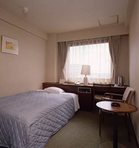近江八幡ステーションホテルの客室の写真