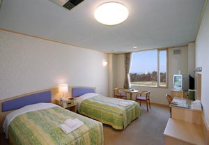 ウトロ温泉　ホテル知床の客室の写真