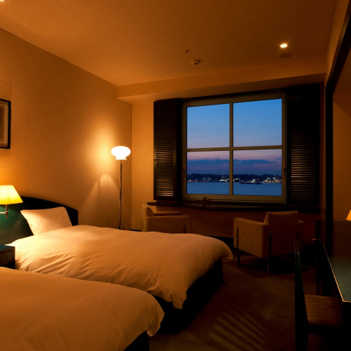プレミアホテル門司港の客室の写真