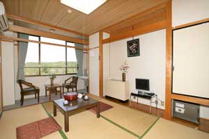 国民宿舎　恵那山荘の客室の写真