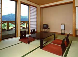 南阿蘇久木野温泉宿　四季の森の客室の写真