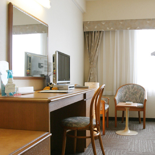 鳥取シティホテルの客室の写真