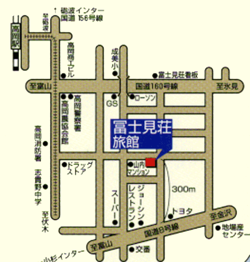 冨士見荘旅館 地図