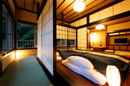 梅ヶ島温泉　おもいでの宿　湯の島館の客室の写真