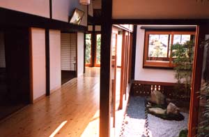 宿坊対馬西山寺の客室の写真