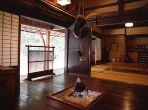 日登美山荘の客室の写真