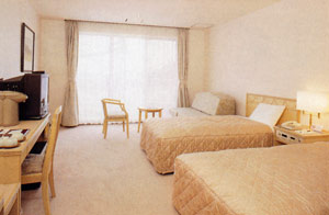 川棚大崎温泉　公共の宿　くじゃく荘の客室の写真