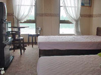 美濃加茂の民宿　川桟敷の客室の写真