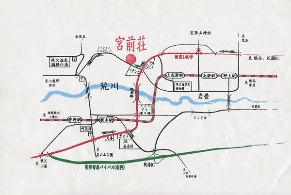 宮前荘 地図