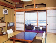 禄光旅館の客室の写真