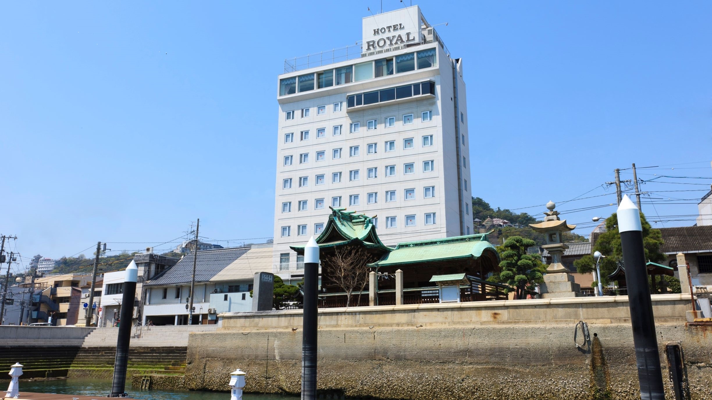 広島県のおのみち住吉花火まつりに便利な宿