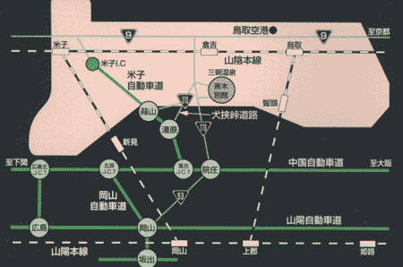 湯快リゾートプレミアム 斉木別館の地図画像