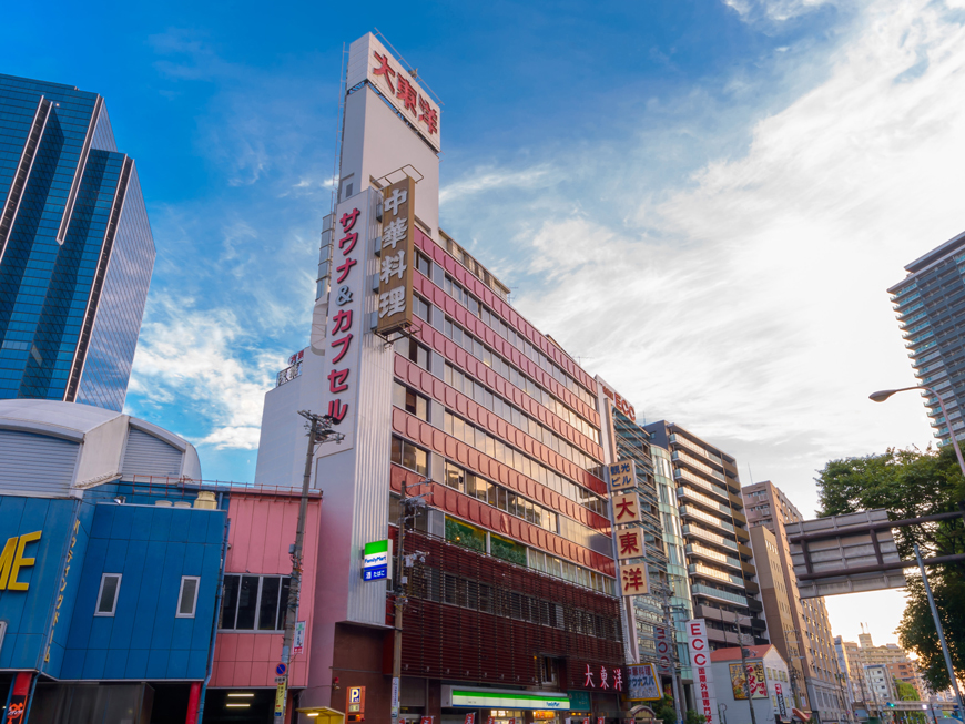 JR大阪駅周辺の女性も安心して泊まれるカプセルホテル