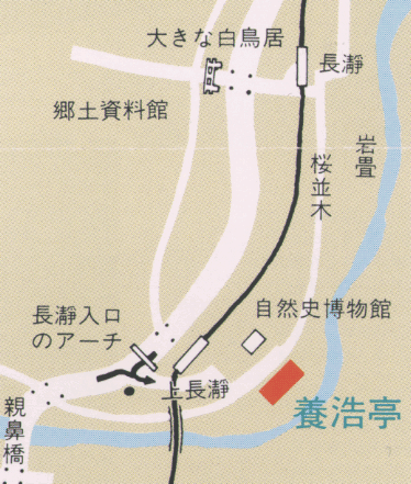 養浩亭の地図画像