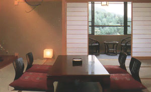 囲炉裏会席と樹氷の宿　不動温泉　華菱（旧：花びし）の客室の写真