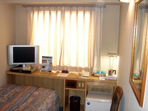 高松シティホテルの客室の写真