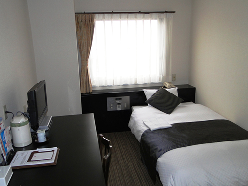 ハイセットホテル静岡インター（旧：アセントプラザホテル静岡）の客室の写真