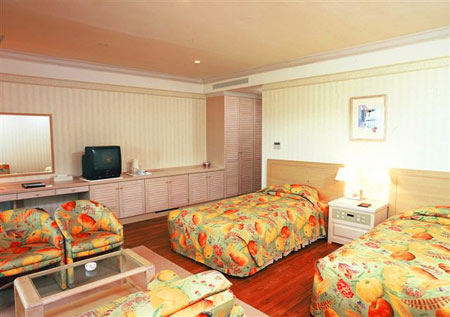 ホテル　ブルーベリーヒル勝浦の客室の写真