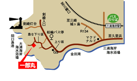 一郎丸の地図画像