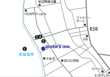 沖縄オーシャンフロントホテルへの概略アクセスマップ