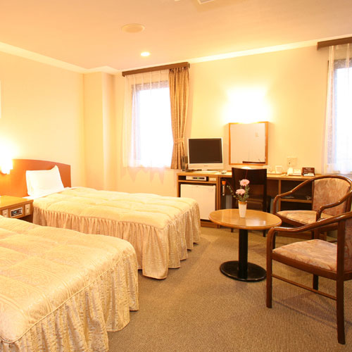 ホテルパールシティ八戸の客室の写真