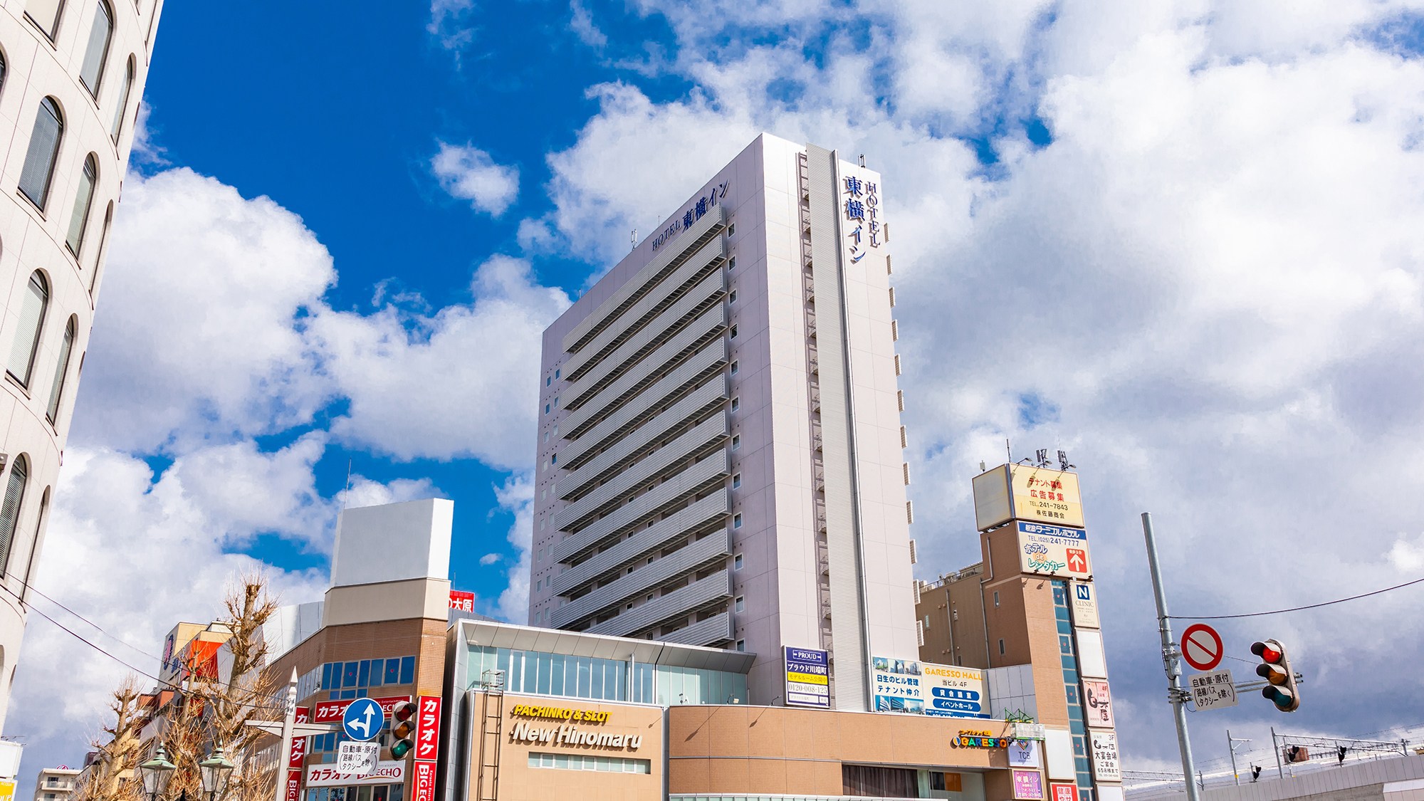 新潟市内で３人別々の部屋で一週間連泊に便利なホテル