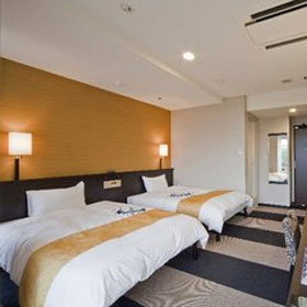アパホテル〈鳥取駅前〉の客室の写真