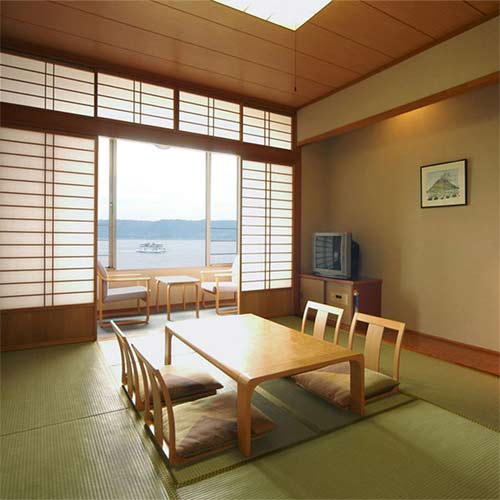 桜島マグマ温泉　国民宿舎　レインボー桜島の客室の写真