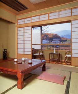 穴山温泉　能見荘の客室の写真