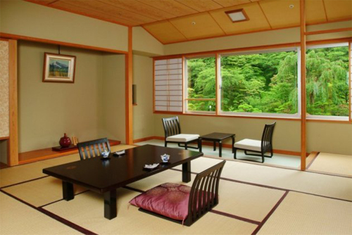 四季彩り　秋田づくし　湯瀬ホテルの客室の写真