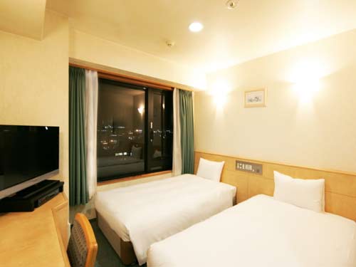 熊本県庁前グリーンホテルの客室の写真