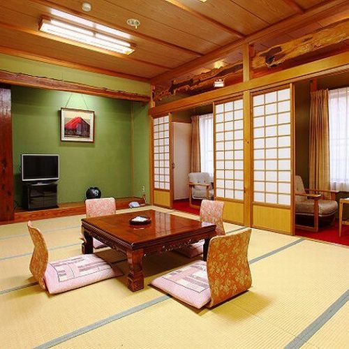 穂高温泉郷　檜湯の宿　松伯の客室の写真