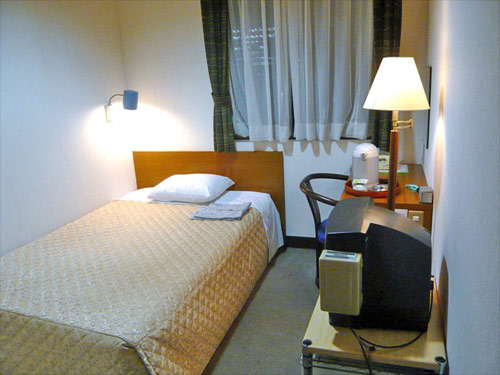 シロタホテルの客室の写真