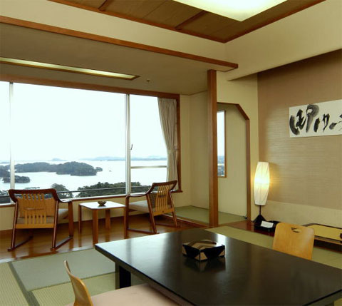 ホテル松島大観荘の客室の写真