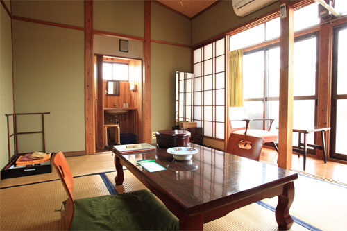 中島温泉旅館の客室の写真