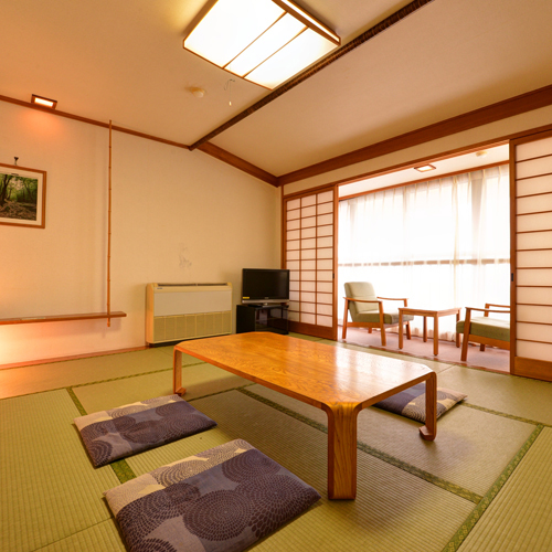 国民宿舎野呂高原ロッジの客室の写真