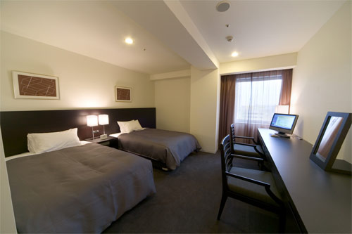 ホテルサンルート徳島の客室の写真