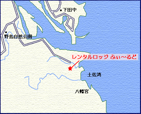 レンタルロッジ　ふぃ〜るど 地図
