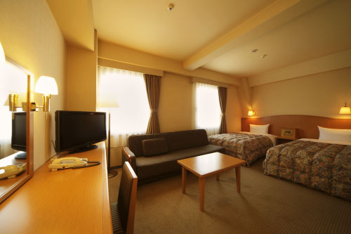 博多グリーンホテル2号館の客室の写真