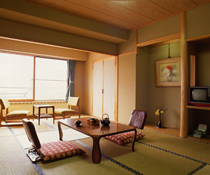 菅平高原温泉ホテルの客室の写真