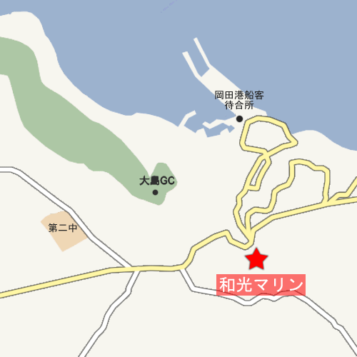 うみの和＜大島＞ 地図