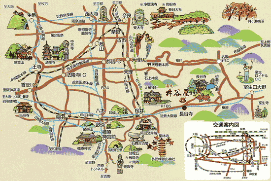 長谷寺 湯元 井谷屋の地図画像