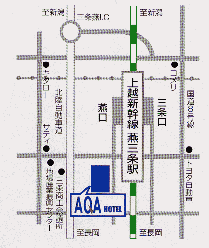 アクアホテル燕三条駅前店