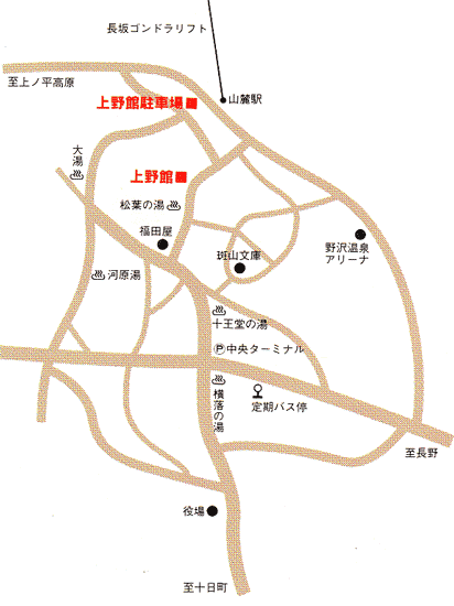 リポーズハウス上野館 地図