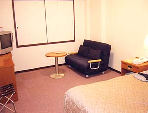 岡崎シングルホテルの客室の写真